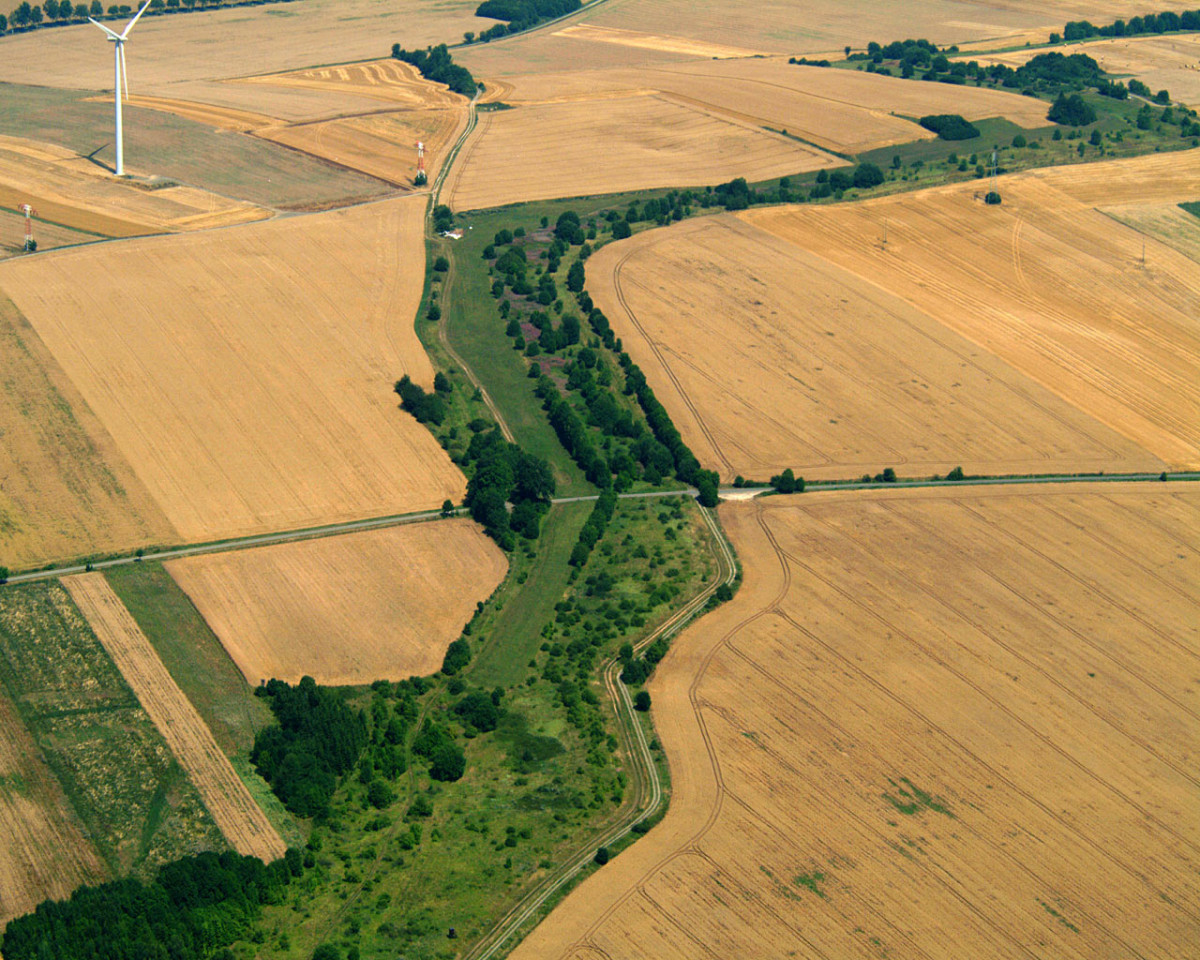 Natural reserve on the former inner-German border