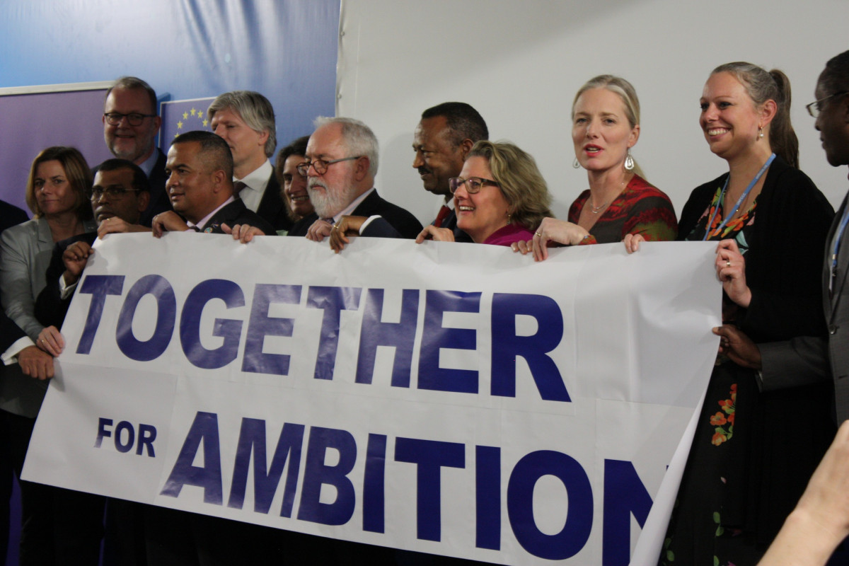 Raising ambition has been a key issue at UN climate change conferences over the past years. Photo: CLEW/Wettengel. Politicians at the UN climate change conference COP24 in Katowice, Poland. Photo: CLEW/Wettengel.
