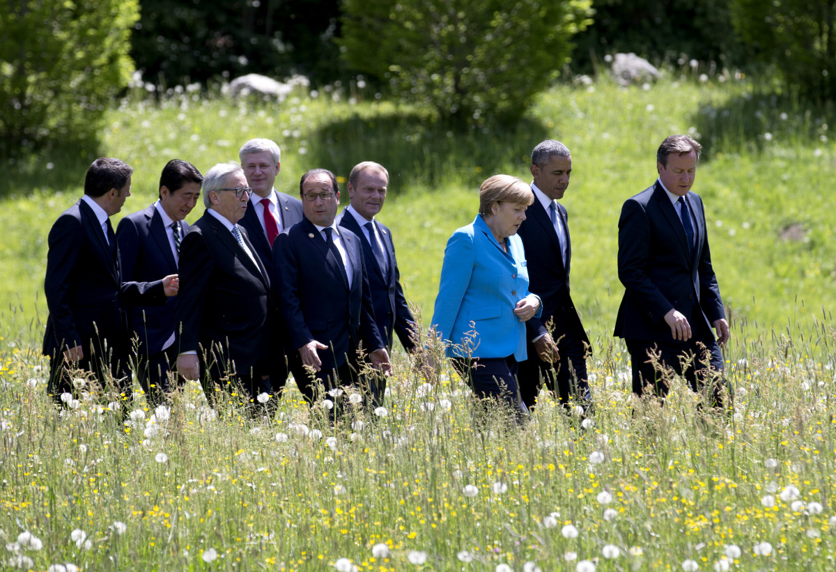 G7 leaders at the summit in Elmau 2015. Photo: European Union. G7 leaders at the summit in Elmau 2015. Photo: European Union.