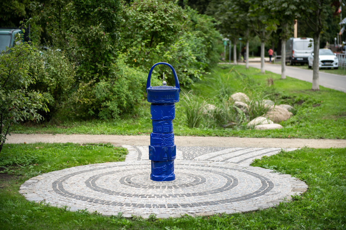 The city of Berlin has installed over 200 drinking water fountains to help citizens better cope with summer heat. Photo: Berliner Wasserbetriebe