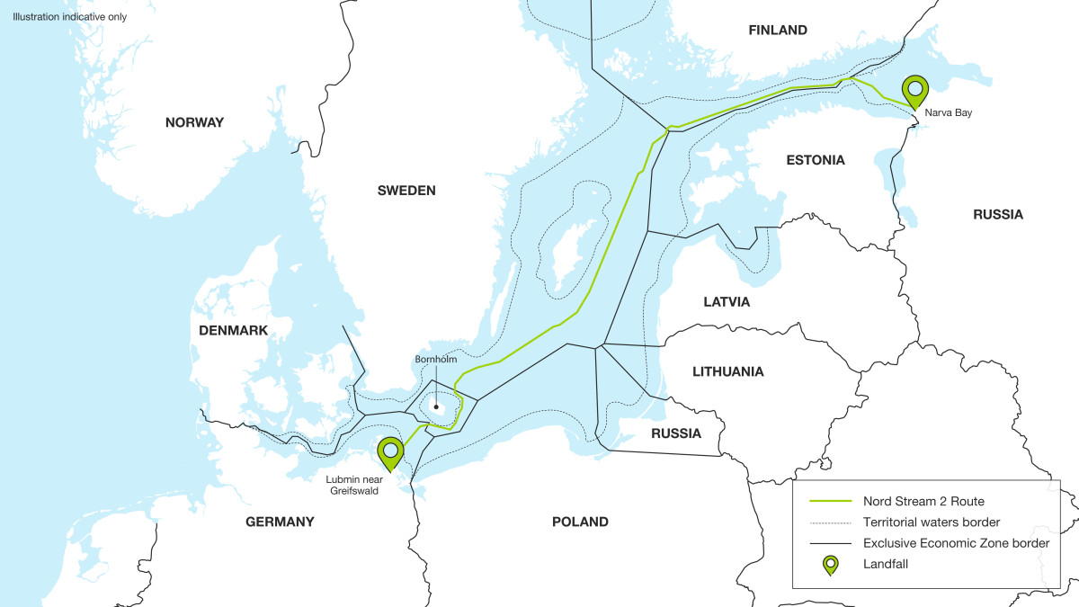 Gas Pipeline Nord Stream 2 Links Germany To Russia, But Splits Europe ...