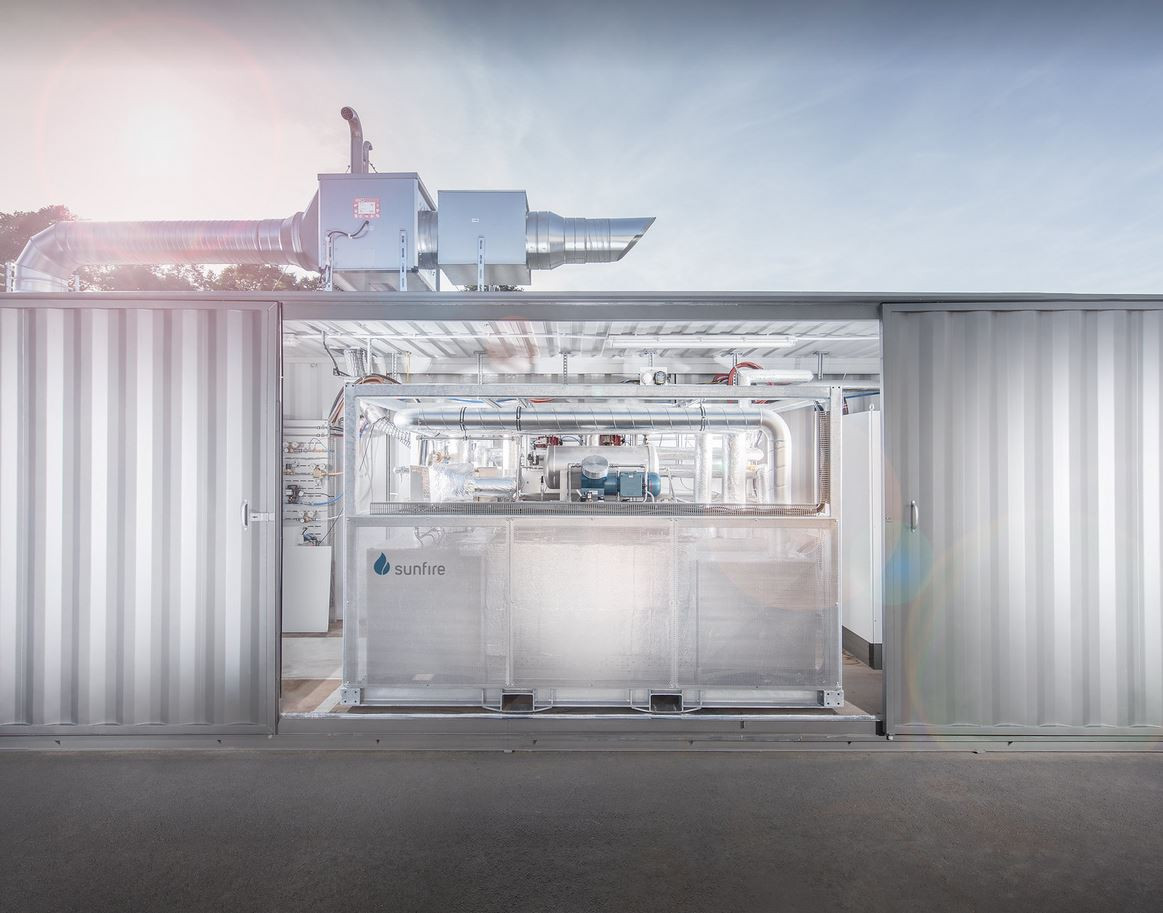 Renewable hydrogen made in electrolysers will be key for decarbonising industry. Image credit: Sunfire Renewable hydrogen made in electrolysers will be key for decarbonising industry. Image credit: Sunfire